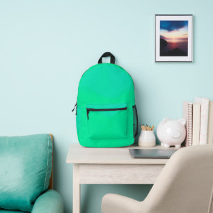 Mochila Impresa Gradiente verde de primavera 