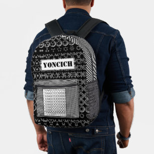 Mochila Impresa Gráfica de números centresimal por Kenneth Yoncich