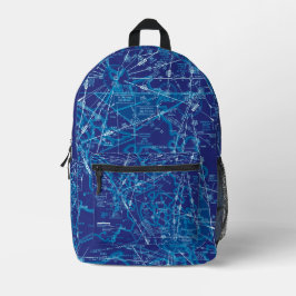 Mochila Impresa Gráfico de aviación