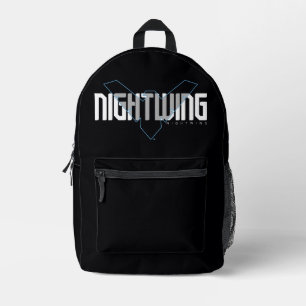 Mochila Impresa Gráfico de nombres de alta tecnología nocturna