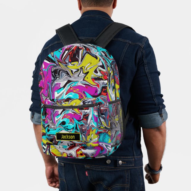 Mochila Impresa Grafiti urbano (Insitu (Modelo))