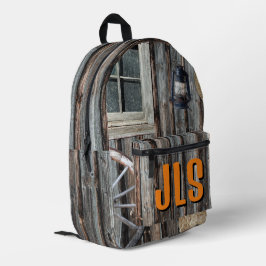 Mochila Impresa Granero de vaquero personalizado