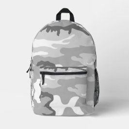 Mochila Impresa Gray Urban Military Camouflage Pattern