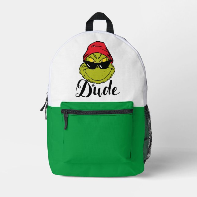 Mochila Impresa Grinch | El Tipo (Anverso)