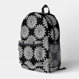 Mochila Impresa Gris gris