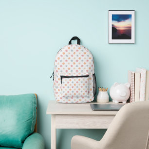 Mochila Impresa Groovy Retro Daisy Flores Boho Floral