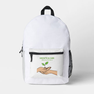 Mochila Impresa Growth & Care | Nurturing the Future Inspirational