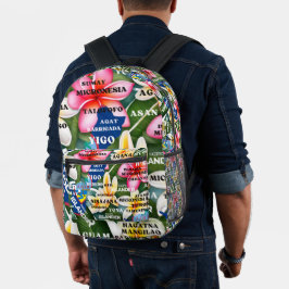 Mochila Impresa Guam Guamanina Chamorro Bag