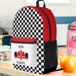Mochila Impresa Guay Red Carreras Car Boy