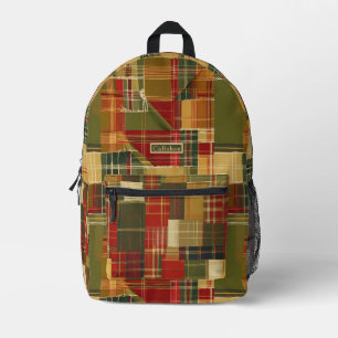 Mochila Impresa Guay Torn Otumn Plaid