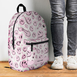 Mochila Impresa Guay vuelve a la escuela Chica Pastel Pink