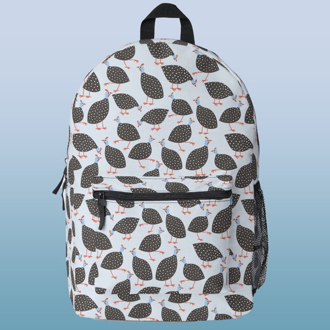 Mochila Impresa Guinea Fowl Fun (Guineafowl pattern fun bird backpack)