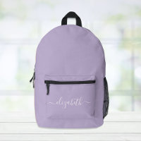 Guión personalizado de lavanda púrpura moderna