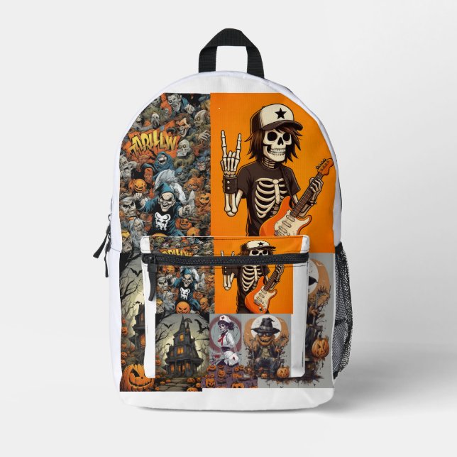 MOCHILA IMPRESA HALLOWEEN (Anverso)