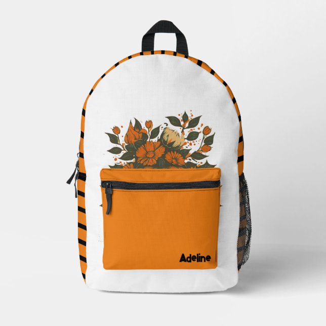 Mochila Impresa Halloween corto/capricho (Anverso)