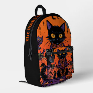Mochila Impresa Halloween,El Merodeador del Parche de Calabazas,Ga