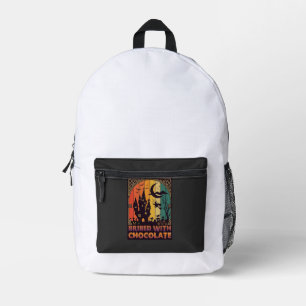 Mochila Impresa Halloween Esta Bruja Puede Ser Sobornada Chocolate