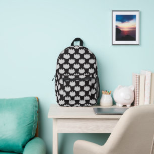 Mochila Impresa Halloween, Fantasma Espantoso, Truco o Trato, Buu