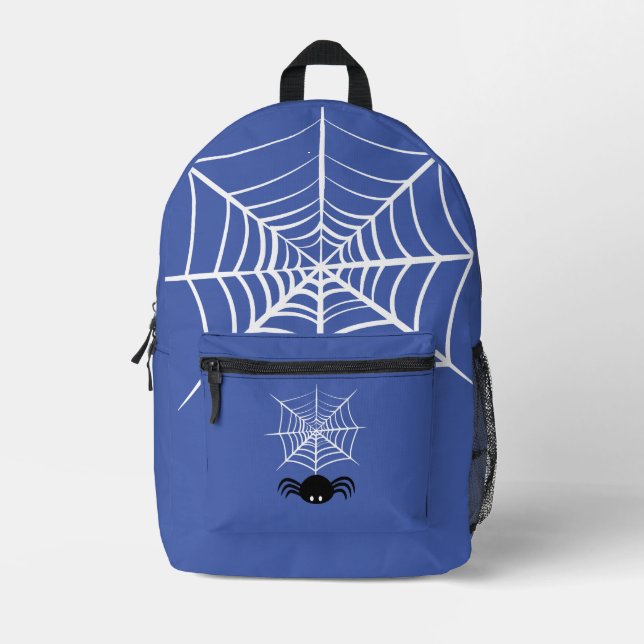 Mochila Impresa Halloween Spider Web (Anverso)