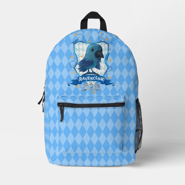 Mochila Impresa Harry Potter | Encantador Escudo RAVENCLAW™ (Anverso)