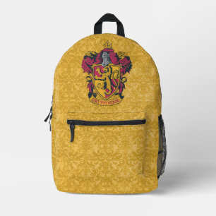 Mochila Impresa Harry Potter   Gryffindor Escudo Gold y Red