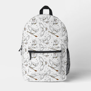 Mochila Impresa Harry Potter   Patrón de Hedwig - Baby Shower