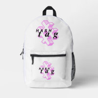 Hashtag Backpack |Bolsa Minimalista de moda