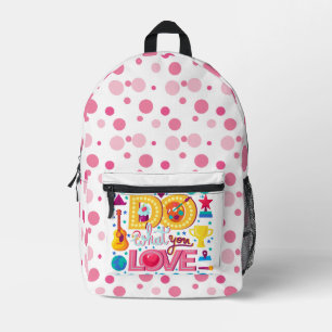 Mochila Impresa Haz lo que amas día de la madre