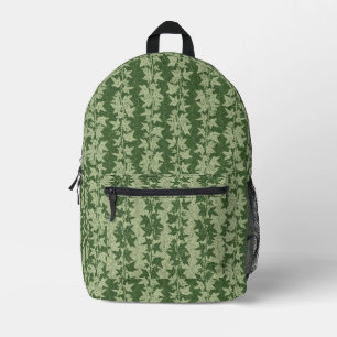Mochila Impresa Hedera Ivy Vines - patrón botánico de planta verde