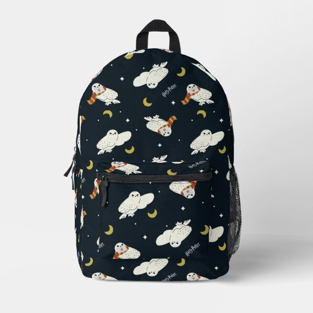 Mochila Impresa Hedwig Nighttime Moonlight Pattern (Anverso)