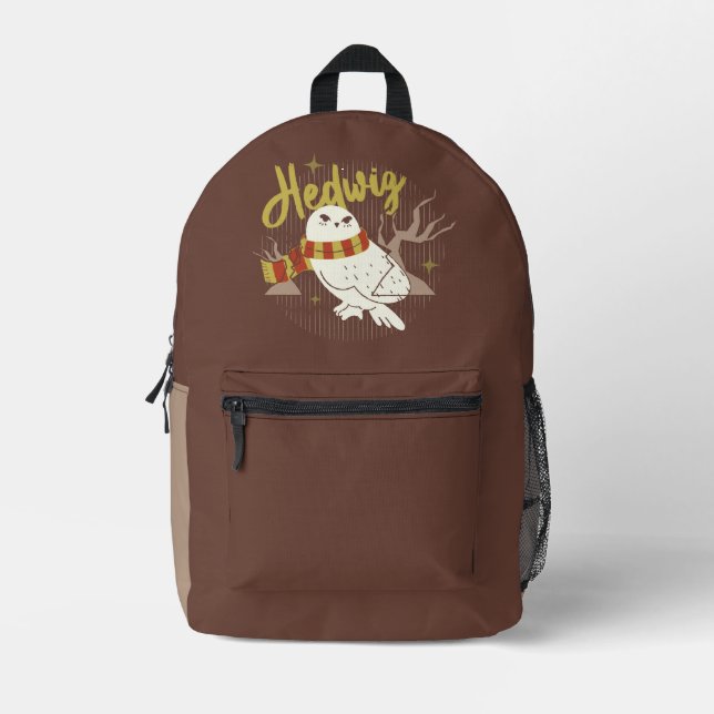 Mochila Impresa Hedwig Whimsical Forest Drawing (Anverso)