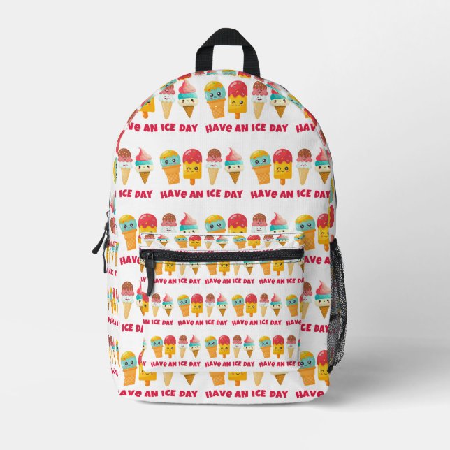 Mochila Impresa helado (Anverso)