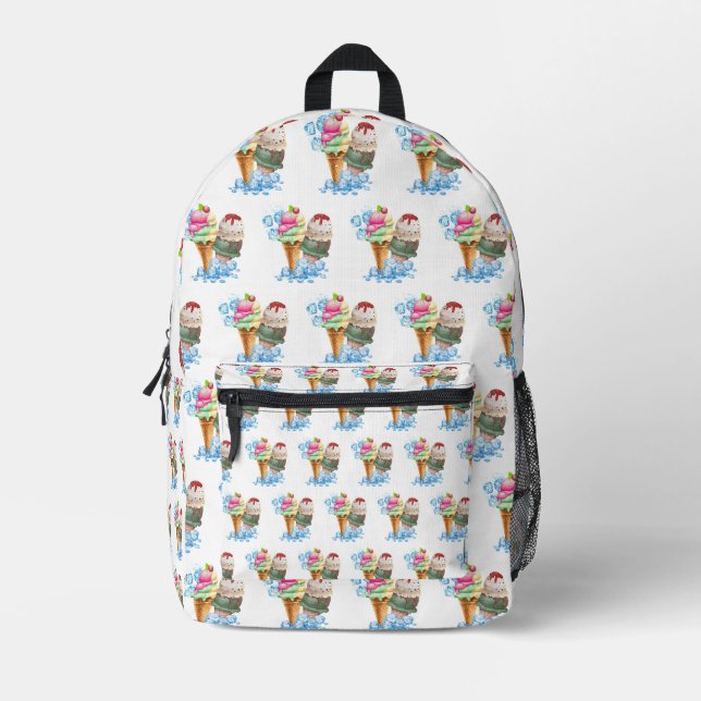 Mochila Impresa helado (Anverso)