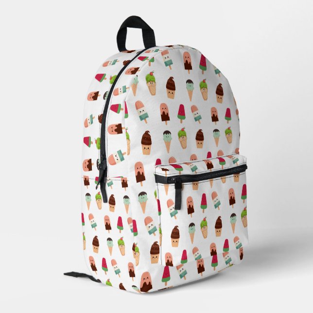 Mochila Impresa helado de verano (Esquina izquierda trasera)