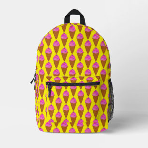 MOCHILA IMPRESA HELADO VERANO FRÍO REFRESCANTE 