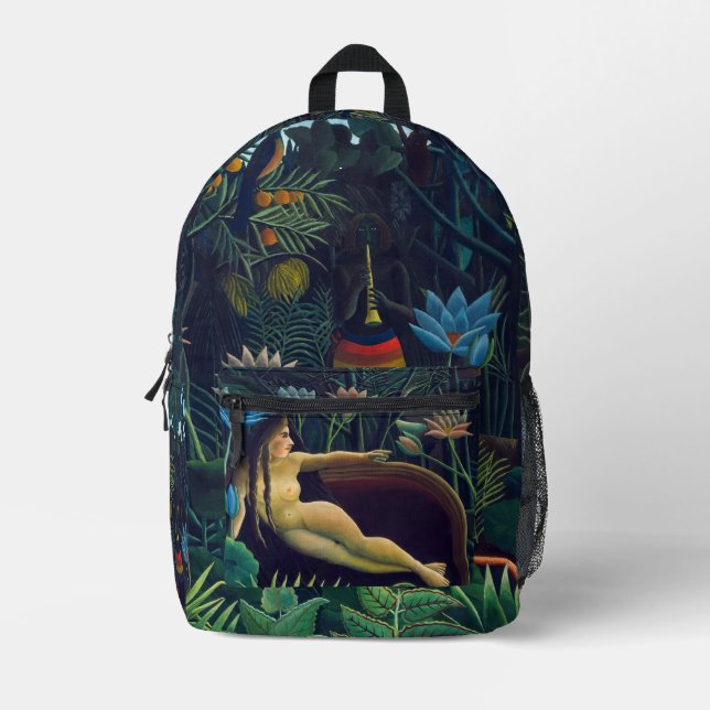 Mochila Impresa Henri Rousseau - El sueño / Le Reve (Anverso)