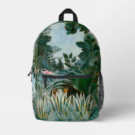 Mochila Impresa Henri Rousseau - La jungla ecuatorial