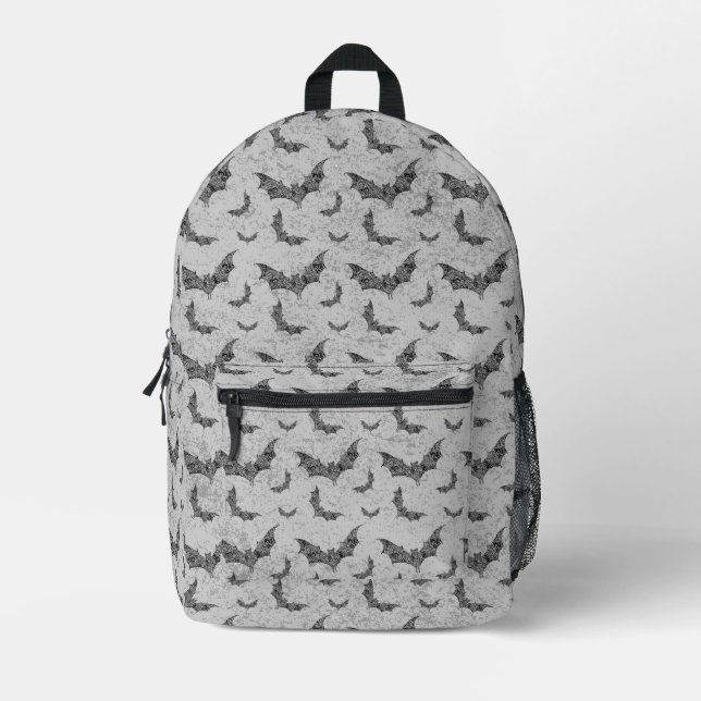 Mochila Impresa Hermosa Bat (Anverso)