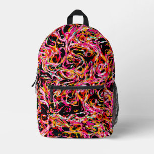Mochila Impresa Hermoso Guay Colorful Funky