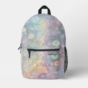 Mochila Impresa Hermoso y colorido regreso a la escuela