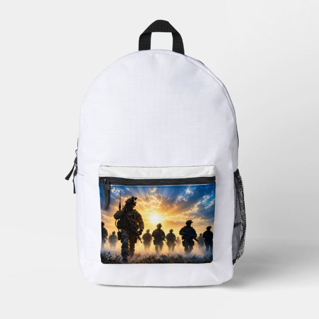 Mochila Impresa Héroe (Anverso)