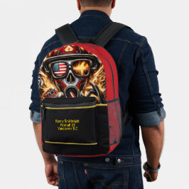 Mochila Impresa Héroes cotidianos La mirada de los bomberos