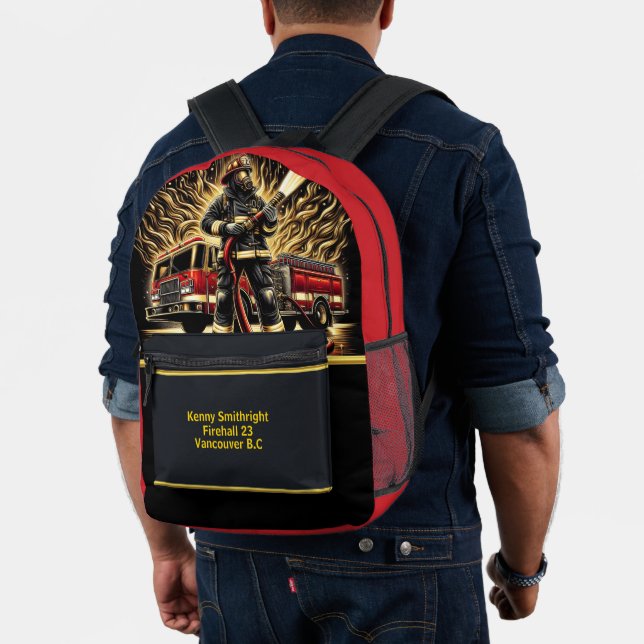 Mochila Impresa Héroes cotidianos Los bomberos valen (Insitu (Modelo))