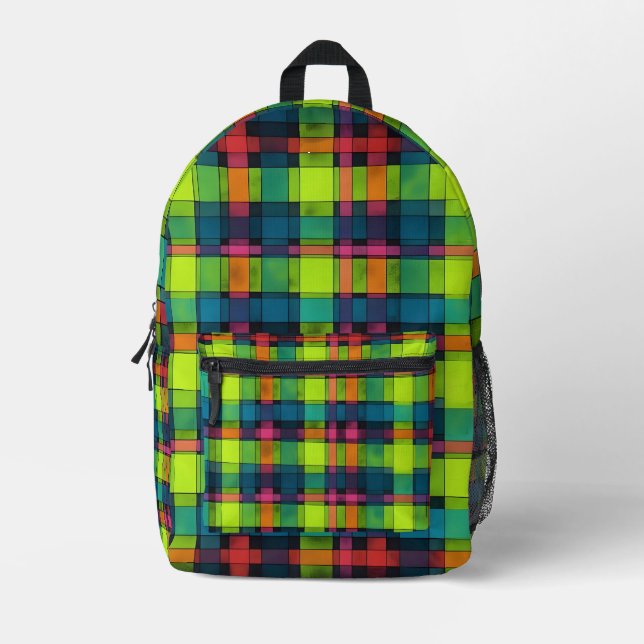 Mochila Impresa "HexWeave" (Anverso)