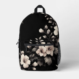 Mochila Impresa Hibisco Tímido
