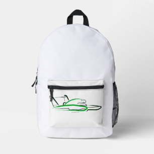 Mochila Impresa Hidroavión 01 Verde