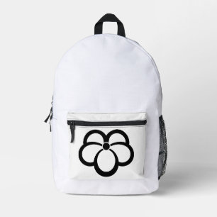 Mochila Impresa hiedra sombreada al estilo de Korin