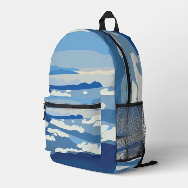 Mochila Impresa Himalayas Himalayan Mountains Asia Travel (Esquina derecha trasera )