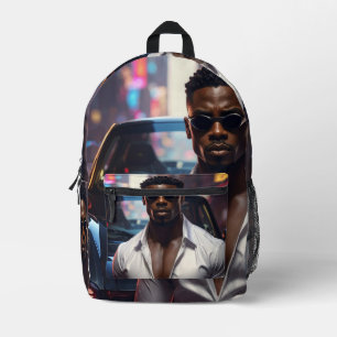 Mochila Impresa Hip Hop - Estrella del Rap Americano - 