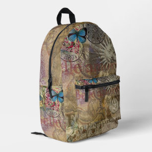 Mochila Impresa Historia Romana Italia Viaje Vacaciones Ciudad